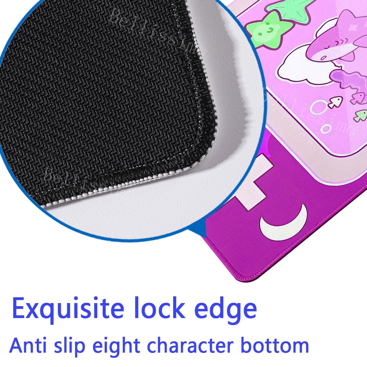 Kawaii Animal shark Desktop Keyboard Mouse pad Large Gaming Mousepad Switch PC Computer Laptop Office accessories Table Desk Mat