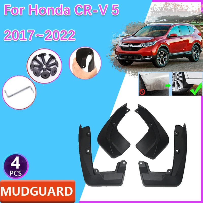 

Для Honda CR-V 5 CRV RW RY 2017 ~ 2022 2018 2019 2020 2021 Автомобильные Брызговики, защита колеса, задние брызговики, грязевой клапан, Внешние детали, аксессуары