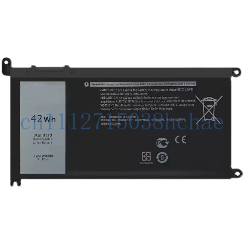 For Dell Inspiron 14 15 7000 7472 7569 7570 7572 Battery WDXOR