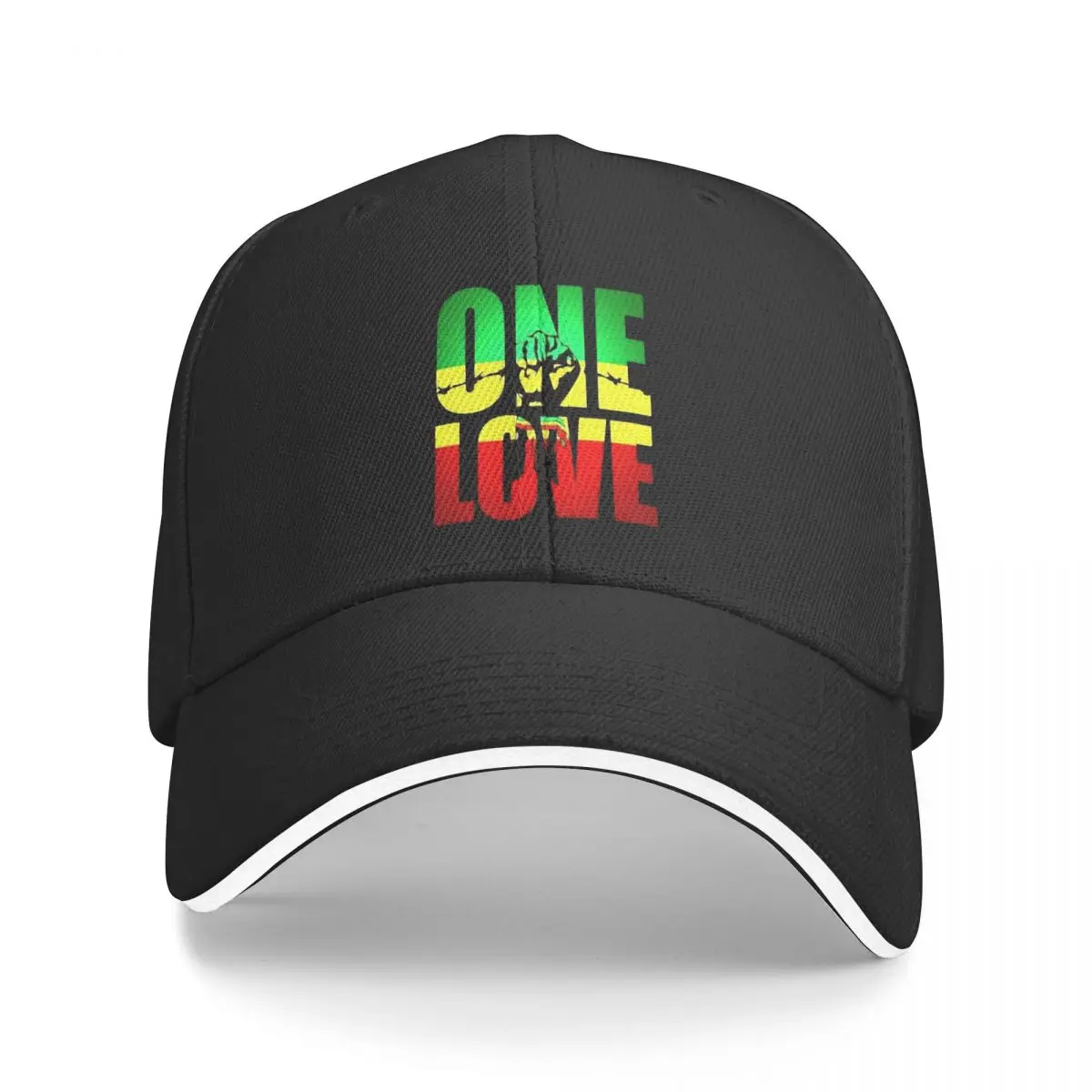 Bob Marley One Love Baseball Cap Vintage Style Arts Unisex-Teens Trucker Hat Casual Hunting Camping Sun-Proof Baseball Caps