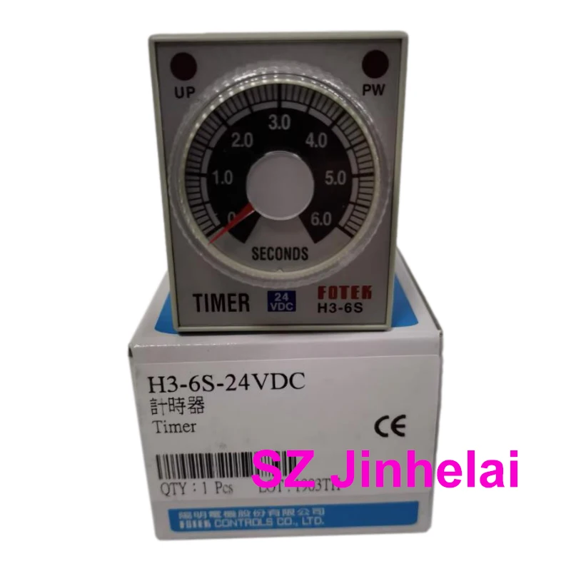 

Authentic Original FOTEK Time Relay H3-6S-24VDC H3-6S-220V H3-10S-220V H3-10S-24VDC Timer H3-6S H3-10S 220VAC 24VDC