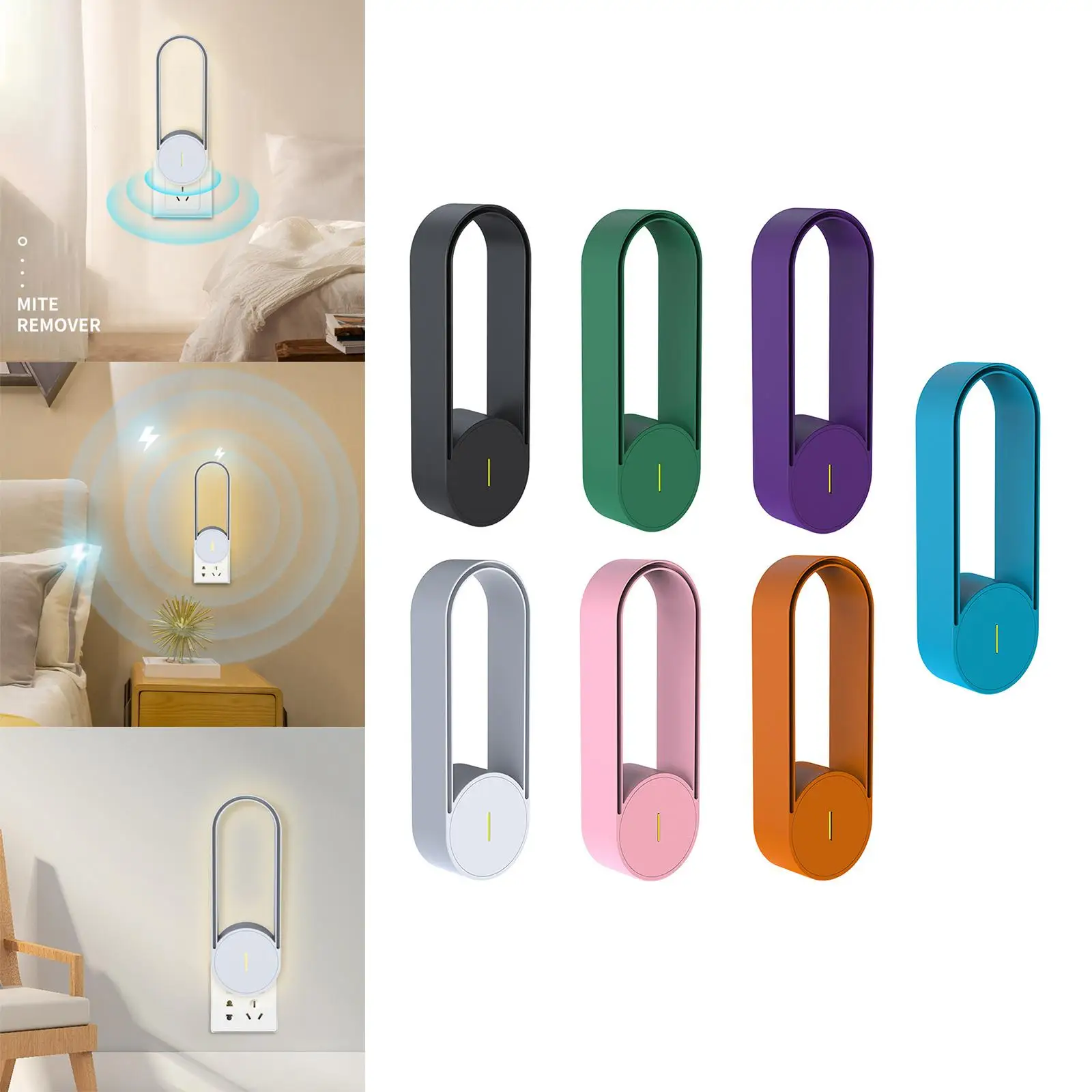 Regolatore di polvere ad ultrasuoni 100 metri cubi suono fisico onde letto aspirapolvere dormitorio elettronico casa camera da letto cuscino