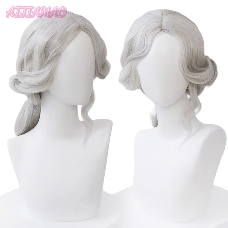 

Identity V Photographer Joseph Desaulniers Cosplay Wig 50cm Silver Wig Cosplay Anime Cosplay Wigs Heat Resistant Synthetic Wigs