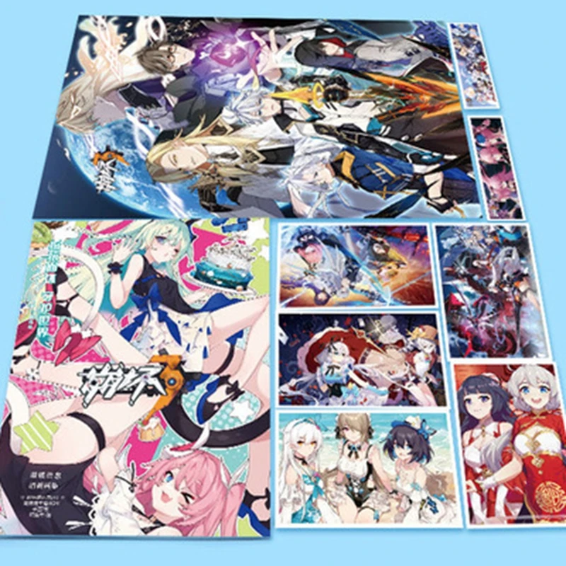 mihoyo/Honkai Impact 3 HD Album Photo Album Photo Postcard Lomo Card Bookmark Cosplay Periphery Popular Anime Suitable