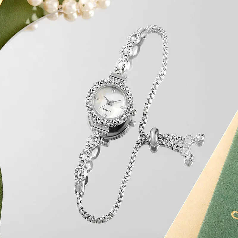 

Роскошные женские часы, простые кварцевые наручные часы, часы с маленьким циферблатом, браслет, женские часы, подарочные часы Relogio Feminino