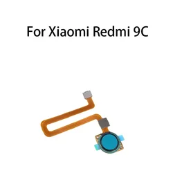 org Home Power Button Fingerprint Sensor Flex Cable For Xiaomi Redmi 9C