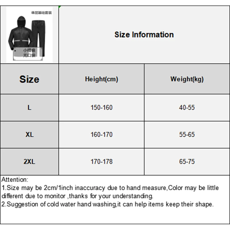 1 pz cappotto con cappuccio e pantaloni tuta antipioggia per donna uomo esterno impermeabile pioggia con striscia riflettente moto equitazione