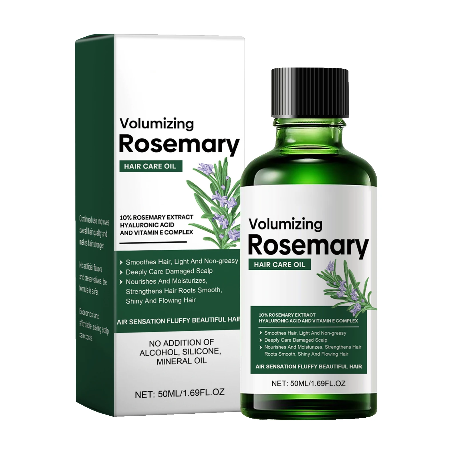 Aceite Esencial de Romero para la densidad del cabello, aceite esencial para el crecimiento del cabello, anticaída, esencia para el crecimiento del cabello, reparación del cabello, cuidado del cuero cabelludo