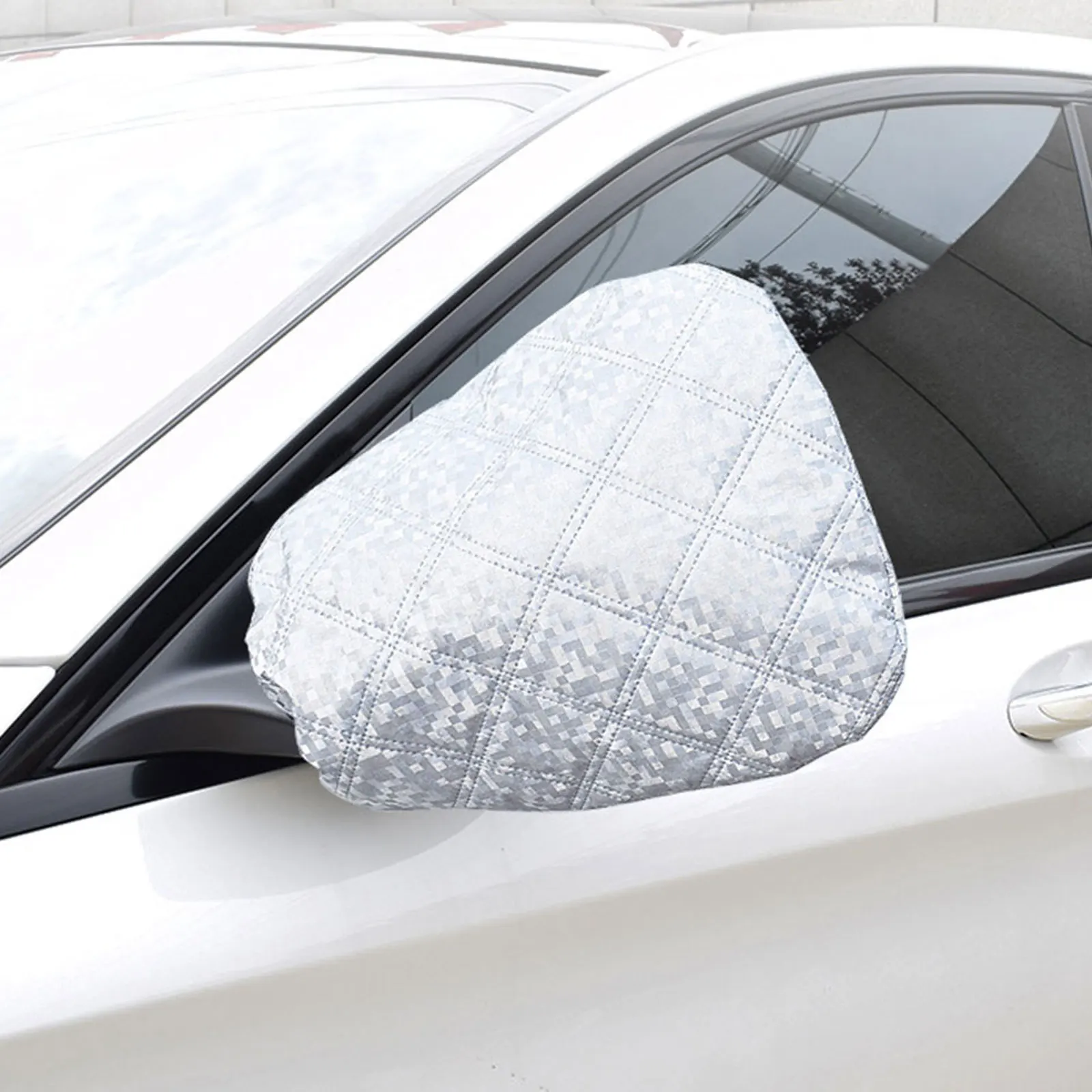 

4Pcs Waterproof Snow Cover for Rearview Mirrors Heavy Duty Protection Guard Stylish Design for All Weather Conditions Auto