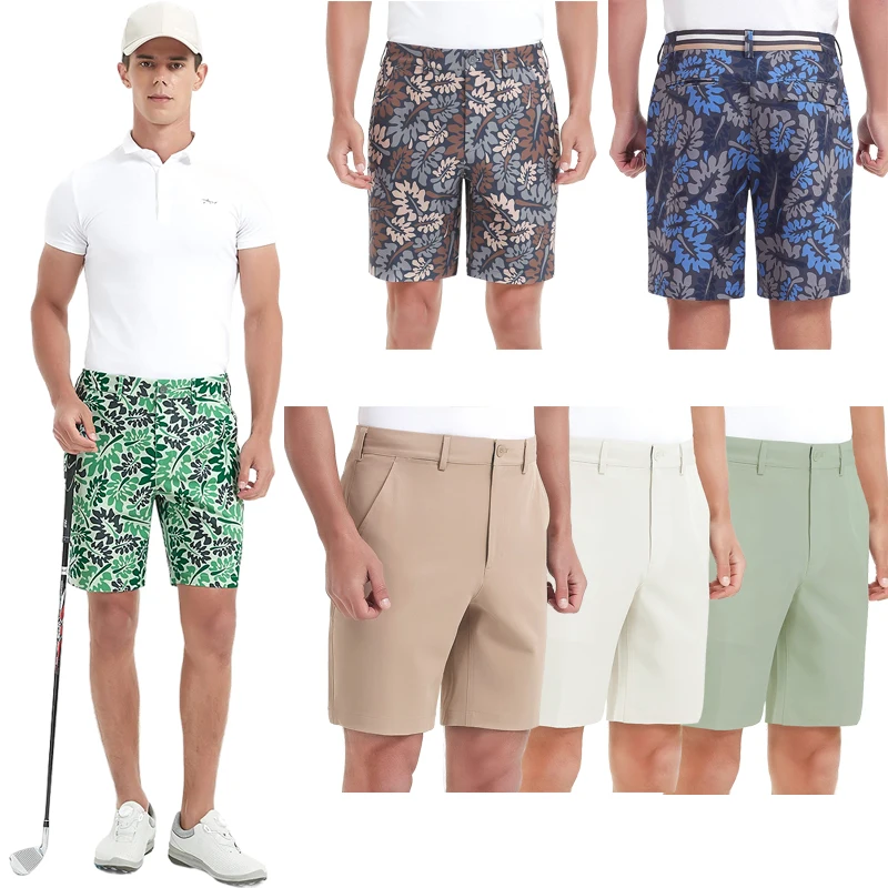 Men's Golf Shorts Golf Wear for Men Golf Shorts Men Lightweight Quick-dry Moisture Wicking Outdoor Sports Hiking Shorts