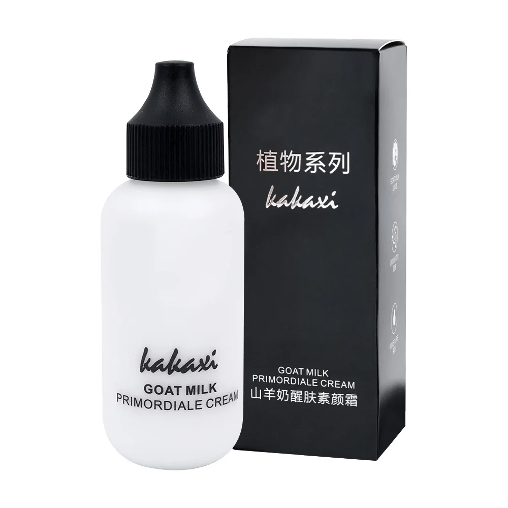 Fond de teint liquide au lait de chèvre, correcteur 256, étanche, contrôle de l'huile, couverture, cernes, éclaircir, cosmétiques naturels, maquillage, 50ml