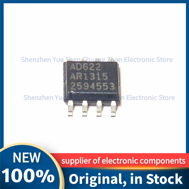 5PCS/LOT 100% New AD620 AD620ARZ ANZ BRZ BN AD621 AD621ARZ AN BRZ BN AD622 AD622ARZ AN SOP8/DIP8 Instrumentation Amplifier