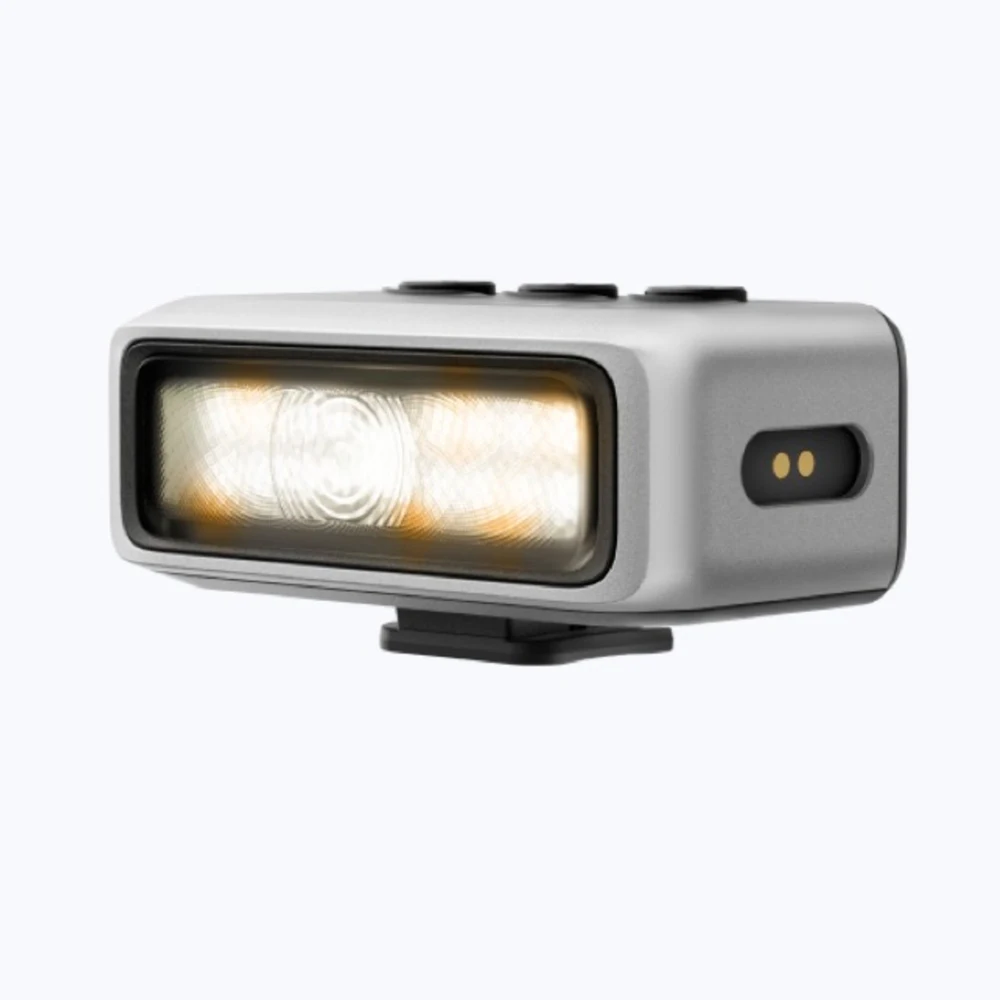2 in 1 Flash Fill Light Magnetic LED Video Light 13m Waterproof 4 Color Temperature Photography Lamp for Insta360 Ace Pro 2