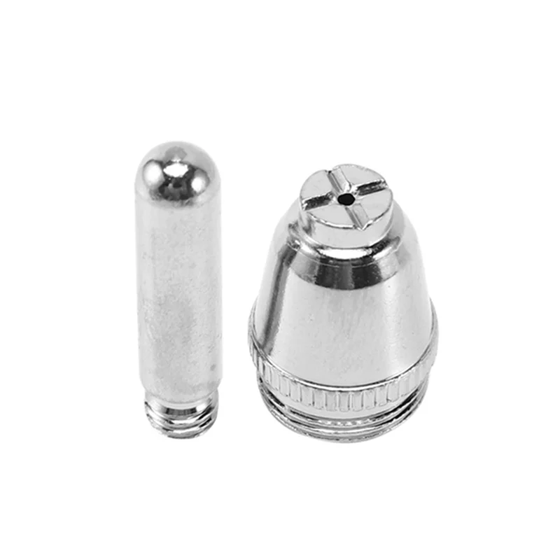 

AC23-200Pcs Plasma Cutter Consumable Nozzles Tips Electrodes Cutting Burner Consumables Kit Suit For AG60 WSD60 SG55