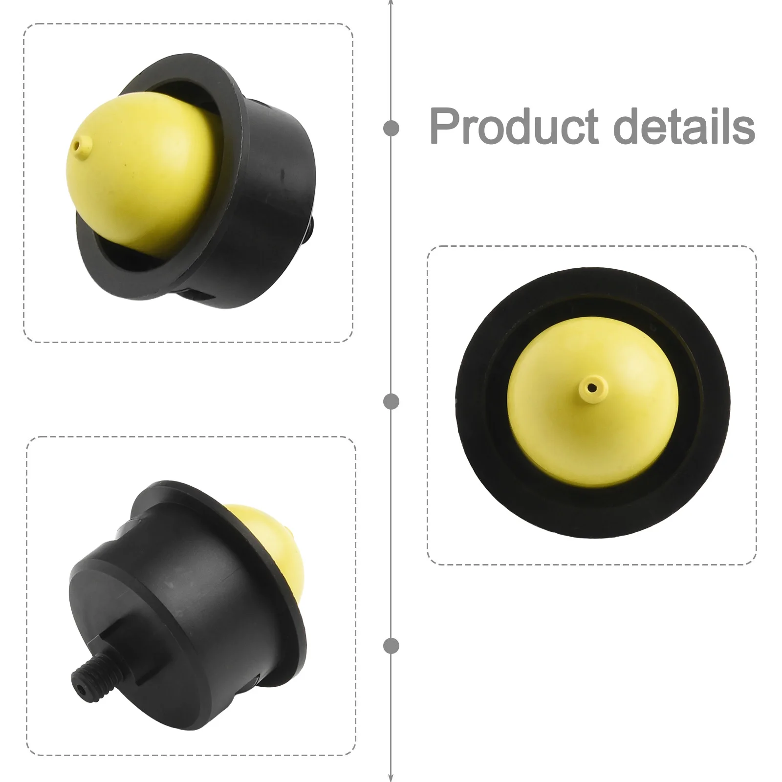 3PCS fuel pump for primer compatible with For RM RM series lawn mower pumps for Hecht 40 541 SX 5410 SH 553 SX series