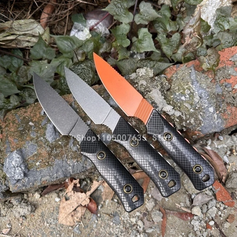 

BM 15600 Small Straight Knife Outdoor Camping Tactical Hunting Self-defense Rescue EDC Tool D2 Steel Treatment Men's Gift