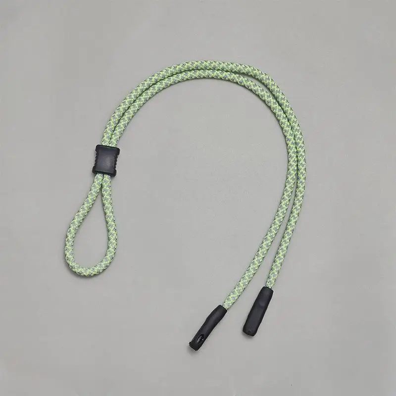 Brillenkette Rutschfeste Sonnenbrillenkordel Reflektierendes Brillenband Brillenhalter Sport Verstellbares Brillenband für den Hals