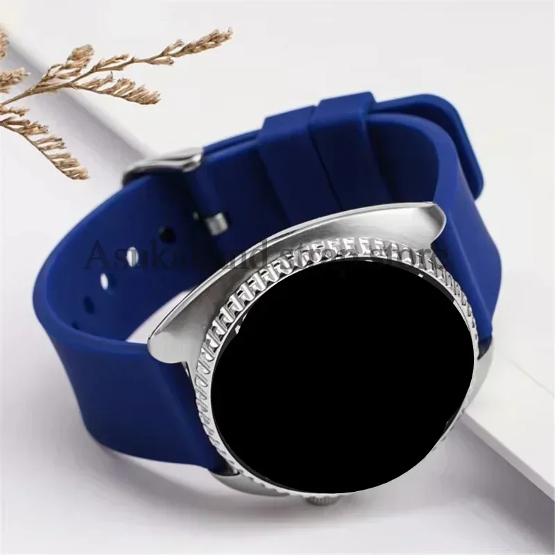 14 16 18 20 22 24 مللي متر الإفراج السريع سيليكون حزام مطاط مقاوم للمياه حزام الساعات استبدال النساء الرجال الرياضة اكسسوارات سوار