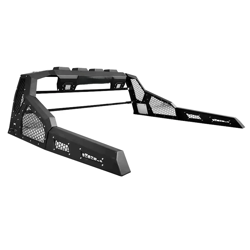 

Factory Hot Selling China Factory 4x4 Auto Pickup Sport Roll Bar with Brake Light for Hilux Revo