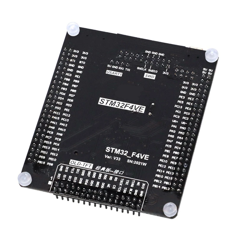 STM32F407VET6 Макетная плата Cortex-M4 STM32 Минимальная системная обучающая плата ARM Core Board + 3,2-дюймовый ЖК-экран TFT