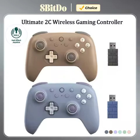 8BitDo Ultimate 2C Wireless Gaming Controller New Color Gamepad Joystick for PC Windows 10/11 Steam Deck Raspberry Pi Android