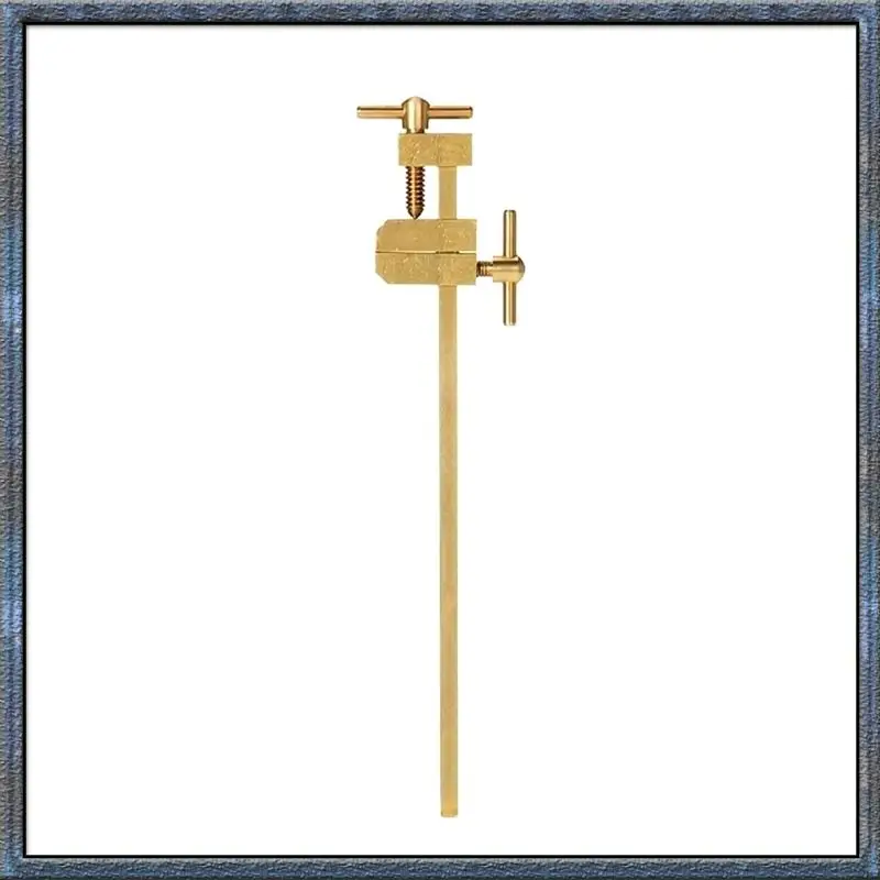 

Top Deals Woodworking Brass Parallel Wood Clamp, Fast Fixed Clip Auxiliary Positioning Panel Fixtures Splicing Boards Tool 24Cm