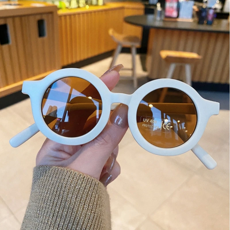 

Children's Sunglasses Cute Baby Sun Glasses Boys and Girls Fashion UV400 Protection Glasses Outdoor Cartoon Eyewear for Kids