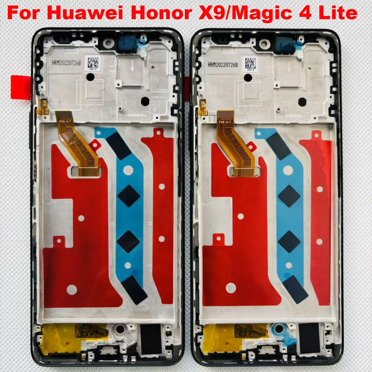 

6.81" High Brightness For Huawei Honor X9 4G 5G 2022 LCD Display Screen Touch Panel Digitizer For Honor Magic 4 Lite With Frame