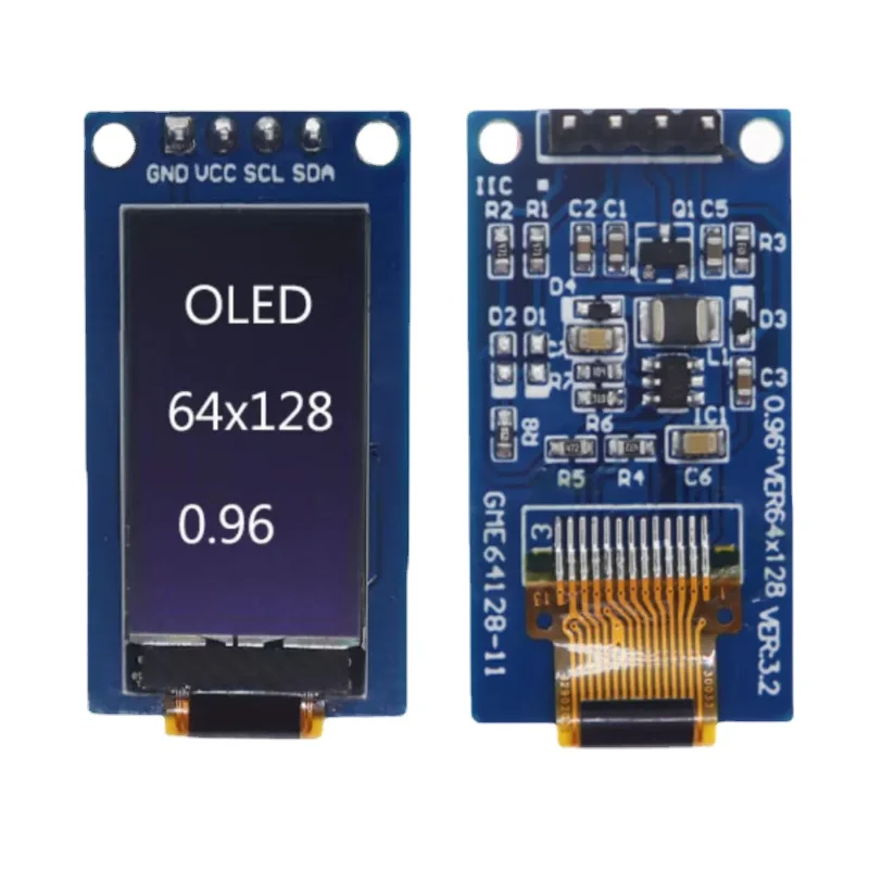 0.96 1.3 inch OLED display 64×128 LCD module SH1107 LCD 1.3