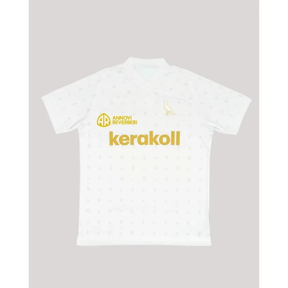 25-26 ثلاثية الأبعاد مطبوعة قصيرة الأكمام تي شيرت رياضي Modena بعيدا والمنزل قمصان كرة القدم تي شيرت نفس الكبار والأطفال بلايز