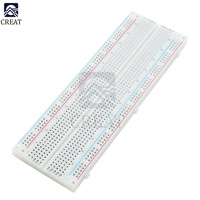 830 Tie Points Holes Universal Solderless PCB Breadboard Mini Test Protoboard DIY Bread Board For Bus Test Circuit Board MB102