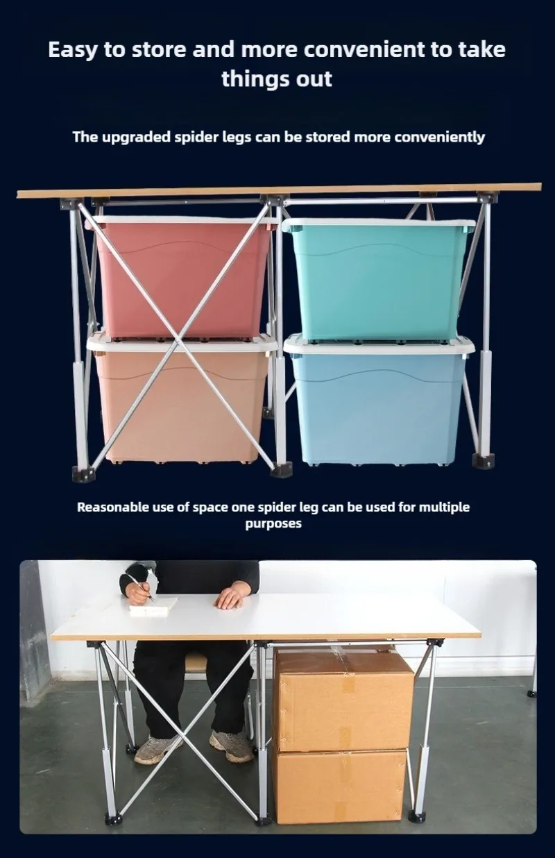 

Spider Leg Workbench Aluminum Alloy Multifunctional Telescopic Operation Support Shelf