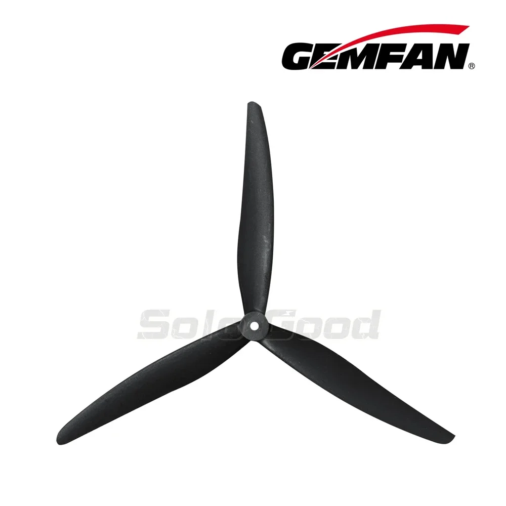 2 pary GEMFAN 1170 1170-3 3-łopatkowe 11-calowe łopatki śmigła Traverser z włókna szklanego Nylon o wysokim obciążeniu i wysokim napięciu Części do dronów