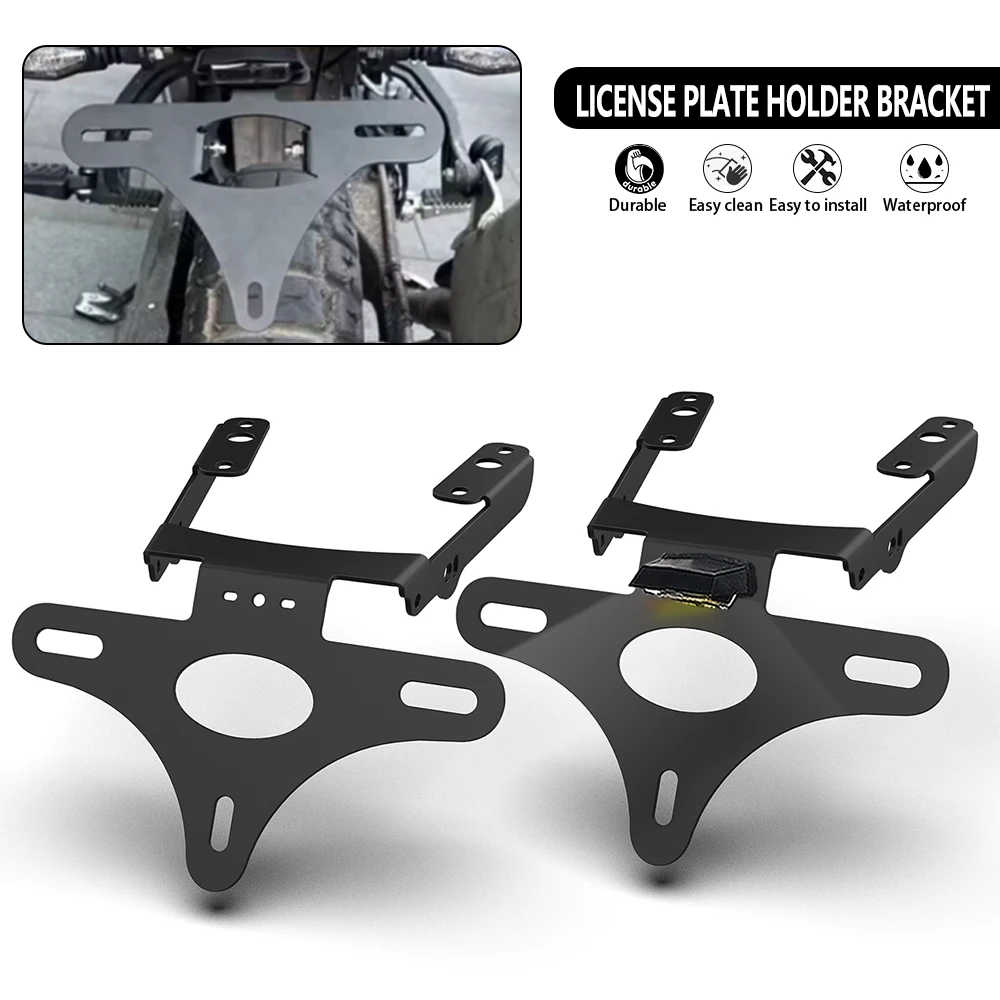 

For Husqvarna SvartPilen 401 250 200 125 VitPilen401 Tail Light Bracket Fender Eliminator Kit Motorcycle License Plate Holder
