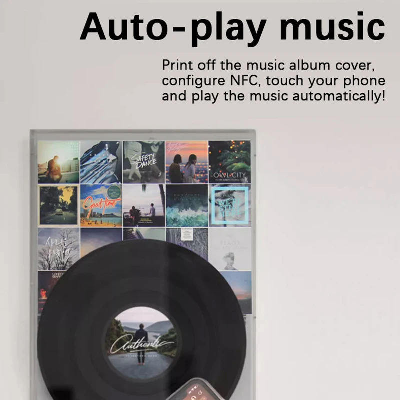 NFC215 Chip NFC Stickers, RFID High Frequency Anti-Counterfeiting Tags, Read/Write Music Wall Stickers view 5
