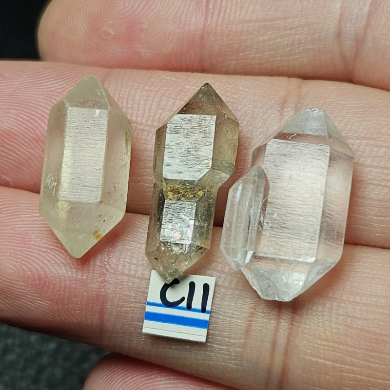 

Natural American Herkimer Diamond Energy Crystal Healing Witchcraft Stone Mineral Specimen