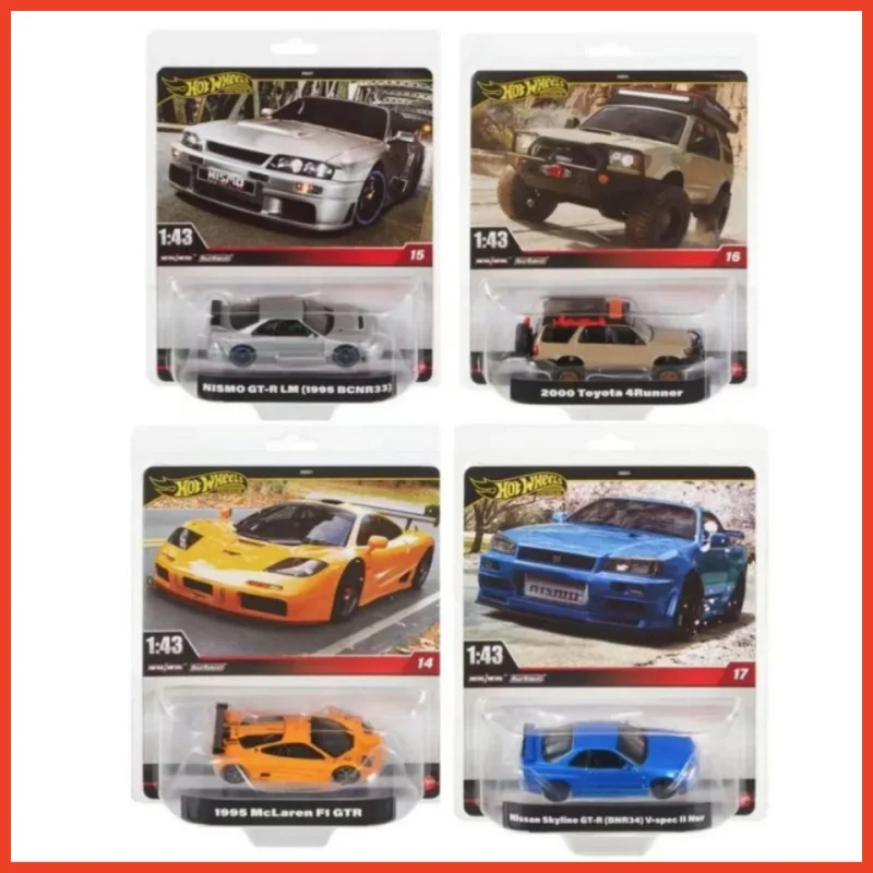 Hot Wheels Hmd41 Cultural Series 1/43 Nisssan Skyline Gtr Nismo Gtr Simulation Cars Model Toy Boy Collect Decorate Birthday Gift