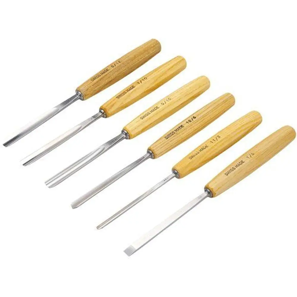 

Swiss Precision Carving Set, 6-Piece Professional Tools