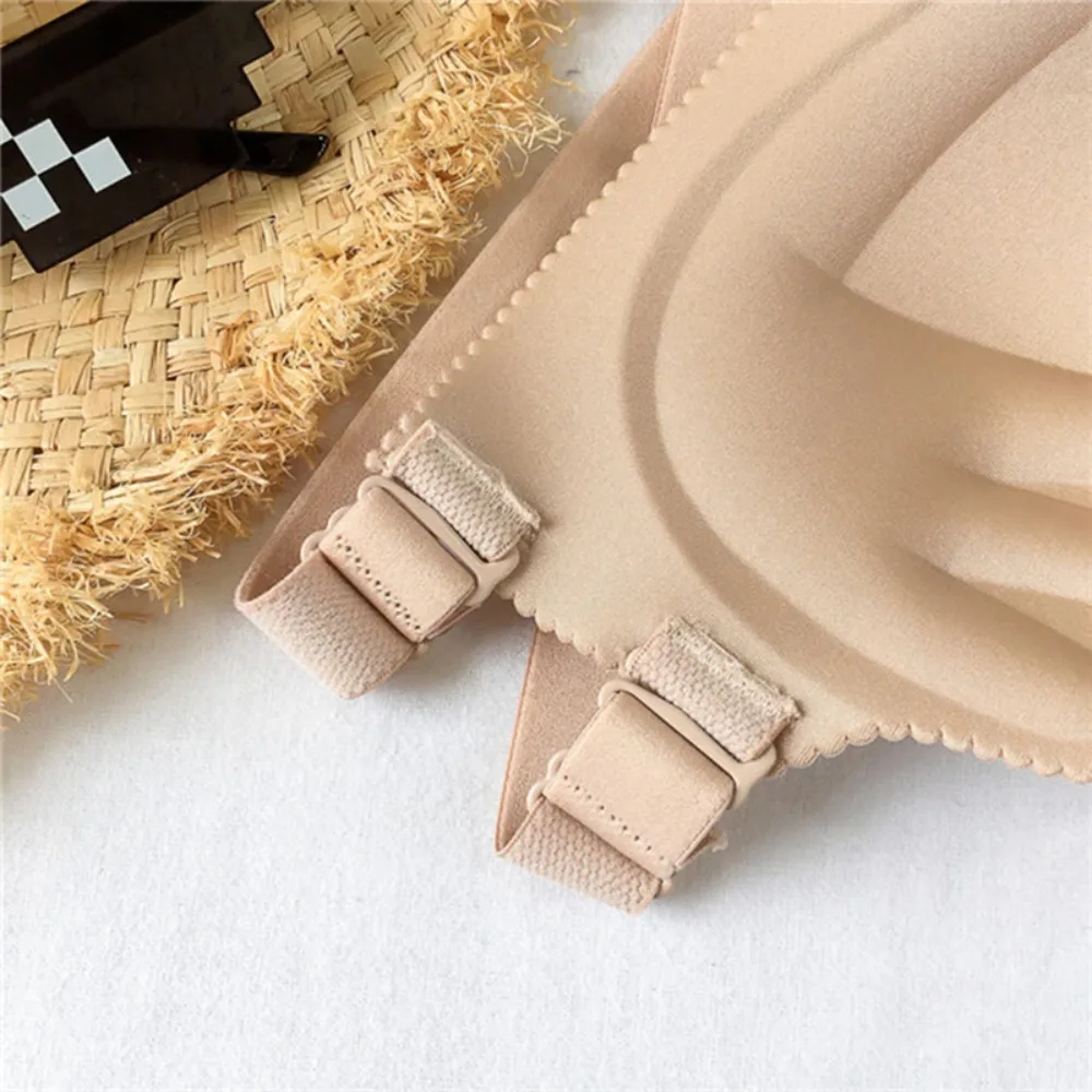 Сексуальный бюстгальтер без бретелек пуш-ап с легкой полной поддержкой, невидимый бюстгальтер, нескользящий женский бюстгальтер без шитья