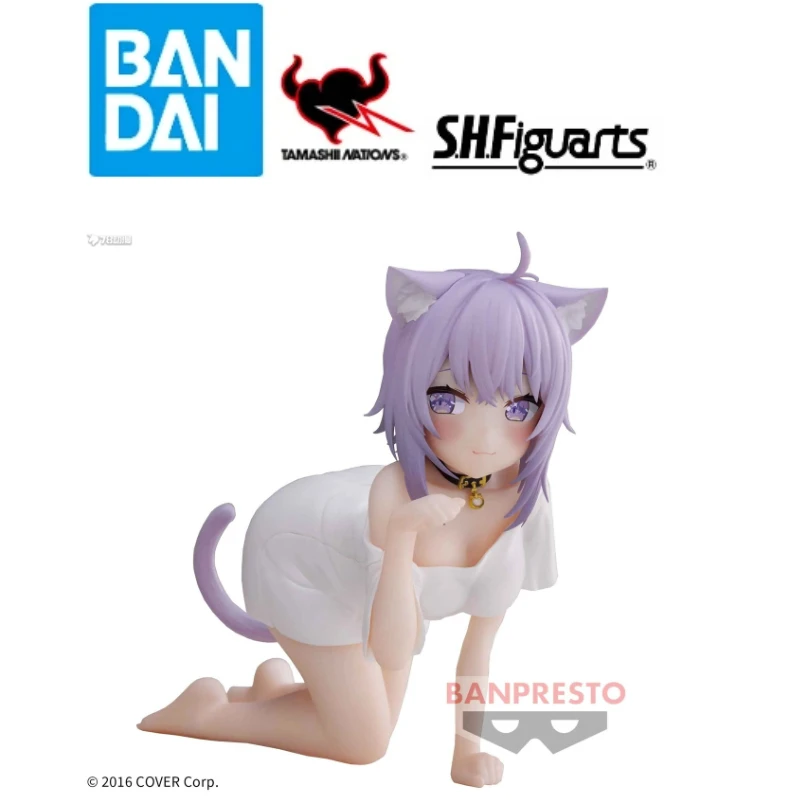 

In Stock Bandai BANPRESTO Virtual Idol Nekomata Okayu Figure Model Collection Hobby Toy Gift Anime Prize