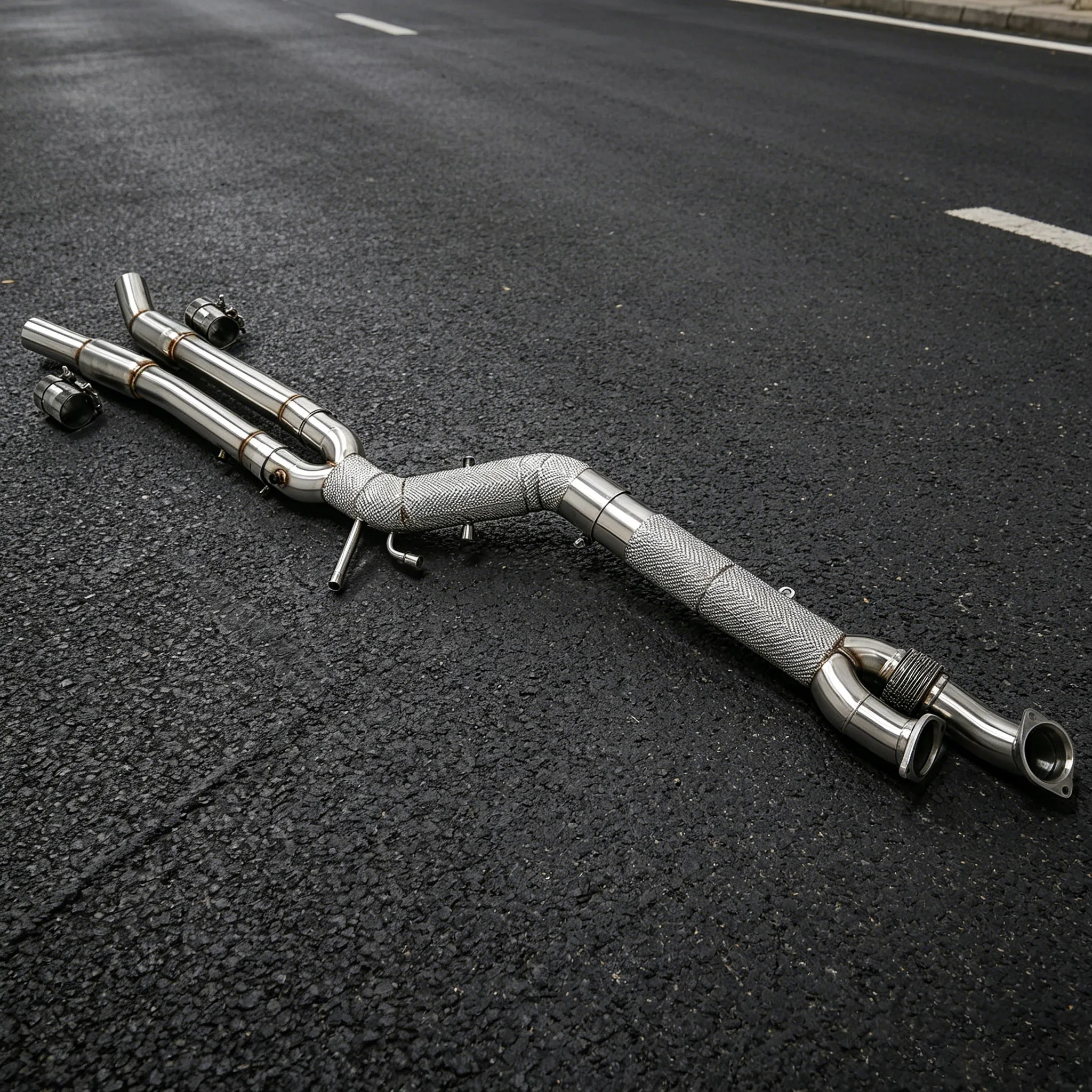 High Performance Exhaust Midpipe for BMW G80 M3 G82 M4 G87 M2 G8X S58 3.0T Stainless Steel Exhaust System Car Exhaust Pipe