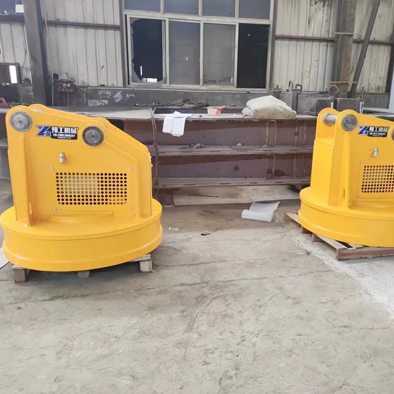 Hydraulic Electromagnet Lifting Magnet Mobile Scrap Handling Circular Lifting Magnet 1.5m Forklift & Digger Matchable
