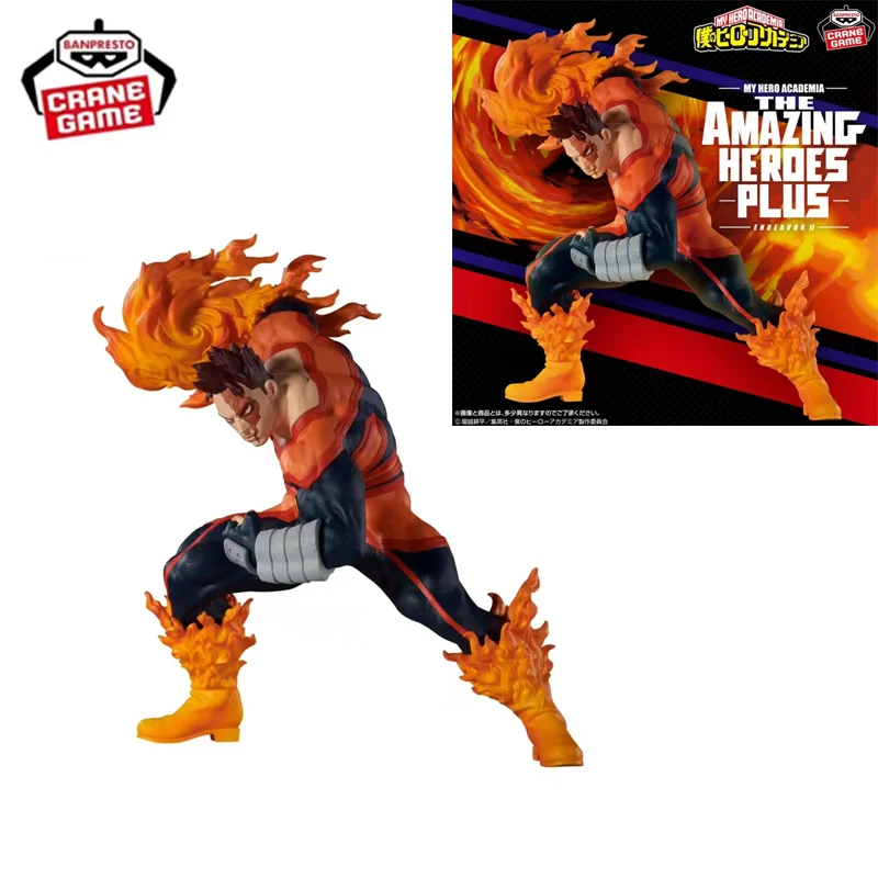 

Bandai Namco Banpresto In Stock My Hero Academia Endeavour PVC New and Unopened Anime Character Model Collection Doll Toy Gift