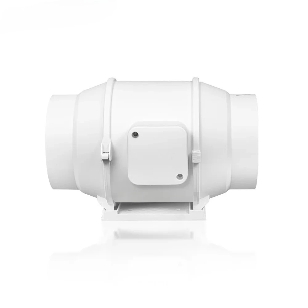 KCvents 4/6/8inch Ventilation Fan Exhaust  Inline Duct  AC Fresh Air  2nd Speed Control Suitable for Greenhouses Homes