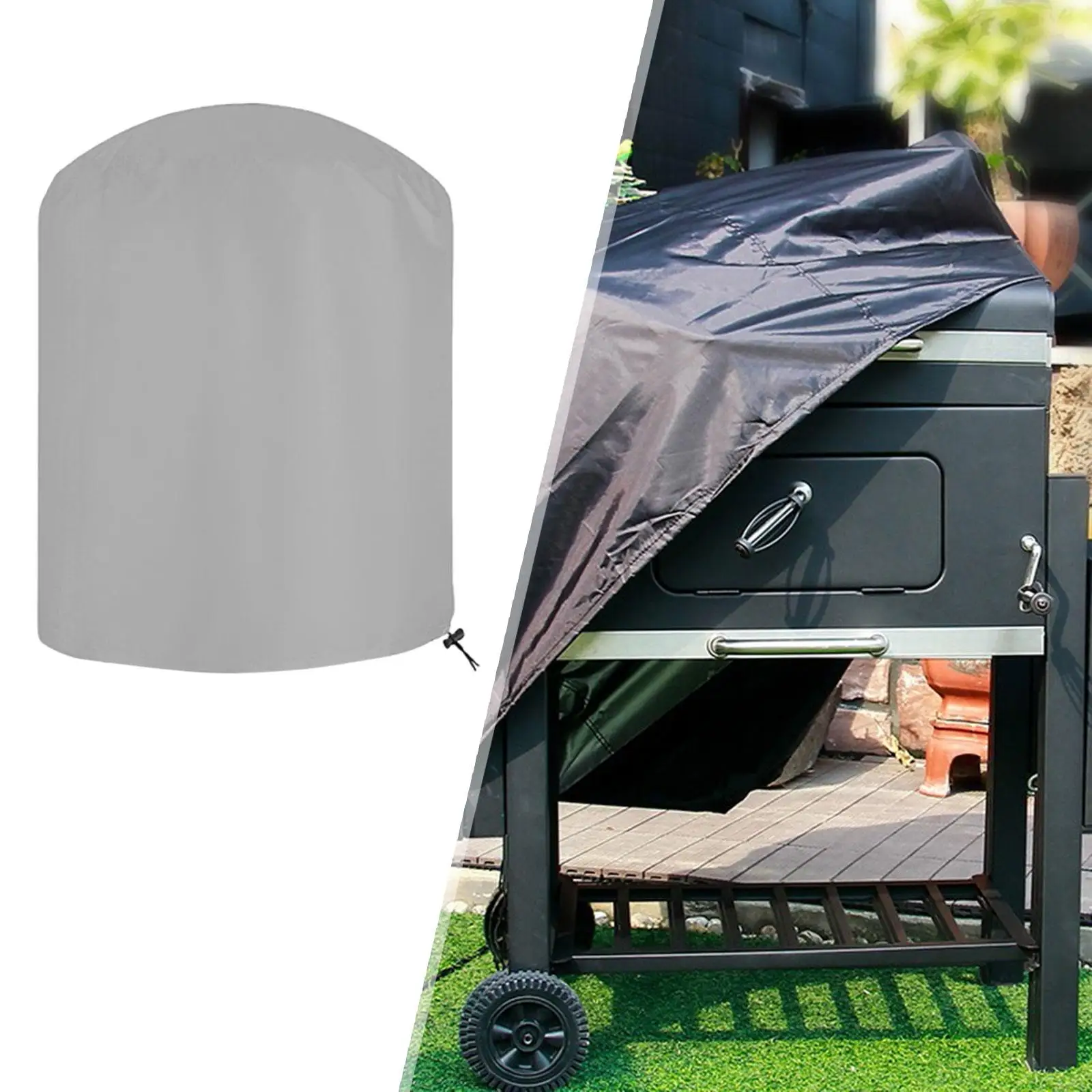 Grill Cover Waterproof Protection Cover for Barbecue Yard Camping