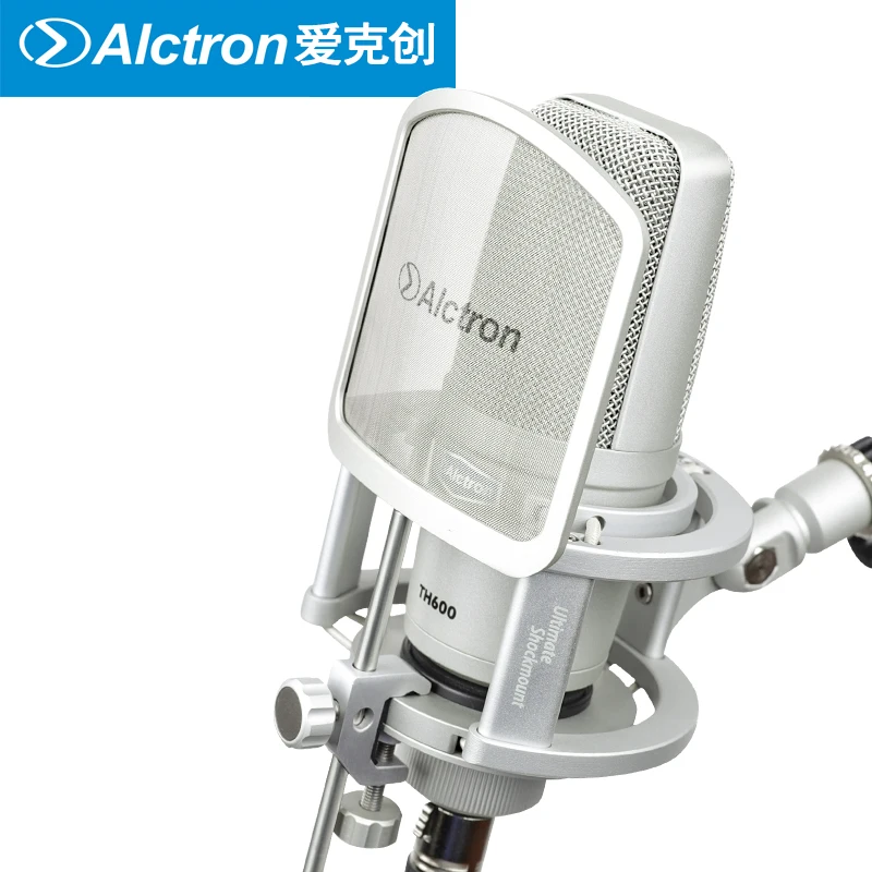 Alctron TH600 professional large diaphragm condenser microphone for vocal recording,stage performance,live broadcast