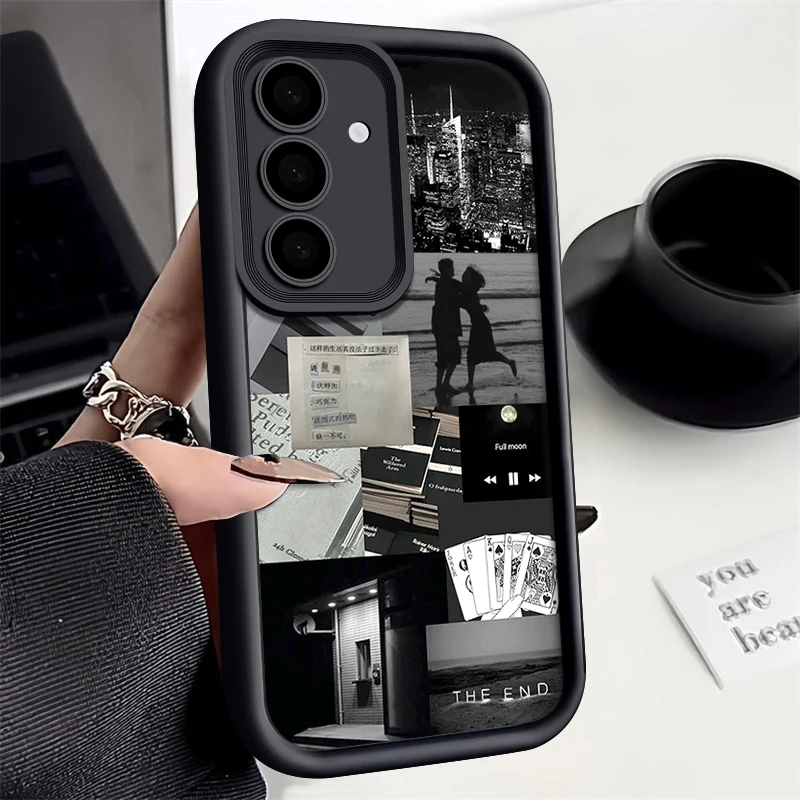 Soft TPU Case For Samsung Galaxy A17 A16 A56 A55 A54 A15 A35 A25 5G S24 FE S25 Edge S23 Ultra S22 Fa