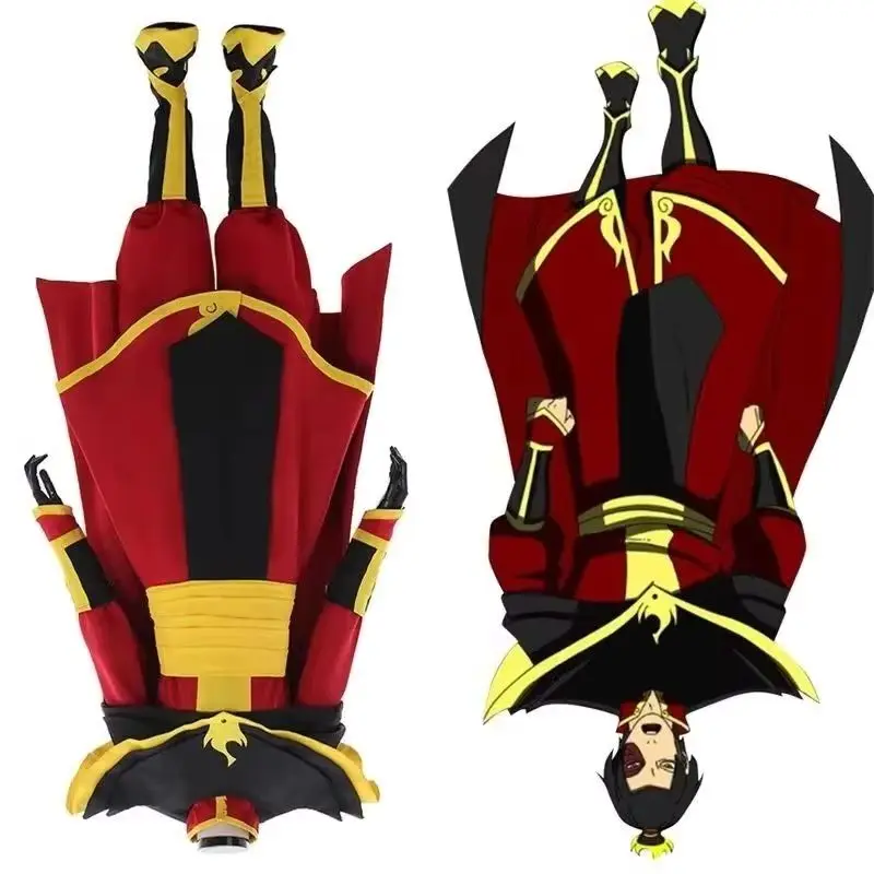 

Avatar The Last Airbender Fire Nation Prince Zuko Azula Cosplay Costume Full Set Halloween Fancy Party Suit