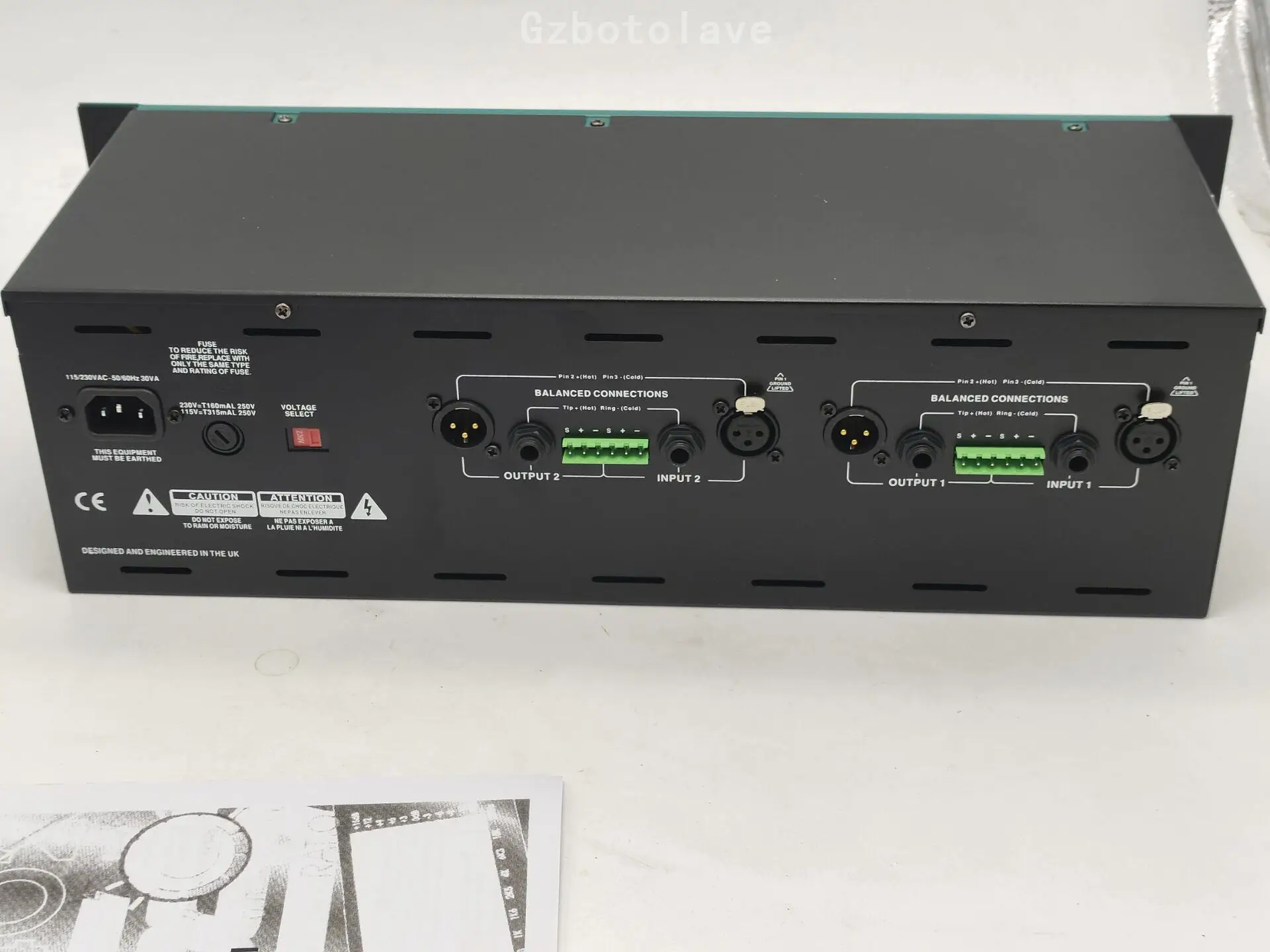 NEW BSS FCS-966 2x 30 stage performance professional equalizer dual channel graphic equalizer