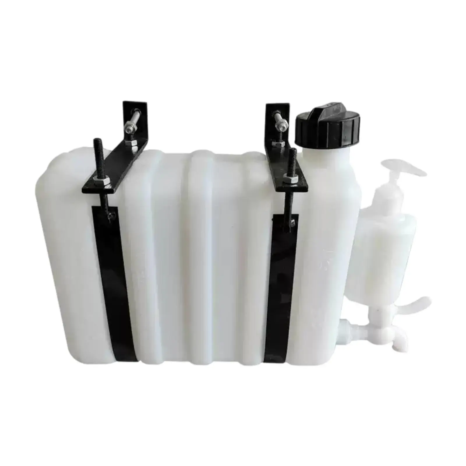 

Vehicle Mounted Water Storage Tank Portable Practical with Tap Easily Install Water Jug Accessories for Construction Sites